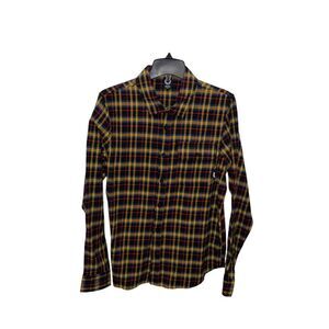 Neff Men's Small Flannel Shirt Plaid Long Sleeve NWT